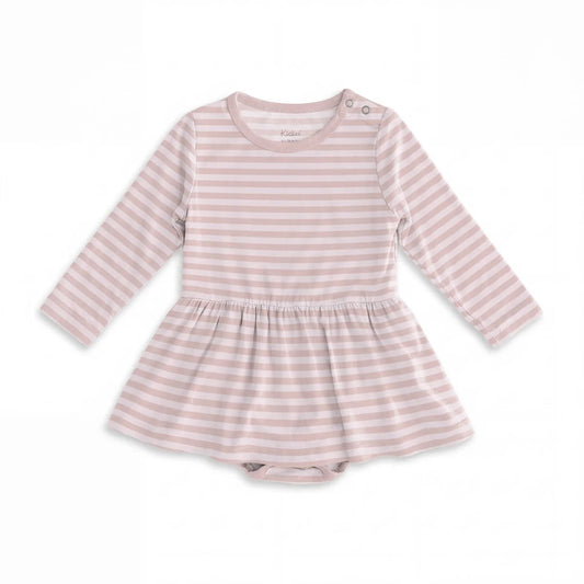 LONG SLEEVE SKIRTED ONE PIECE || BLOSSOM BREEZE