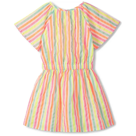 NEON SUMMER STRIPE DRESS
