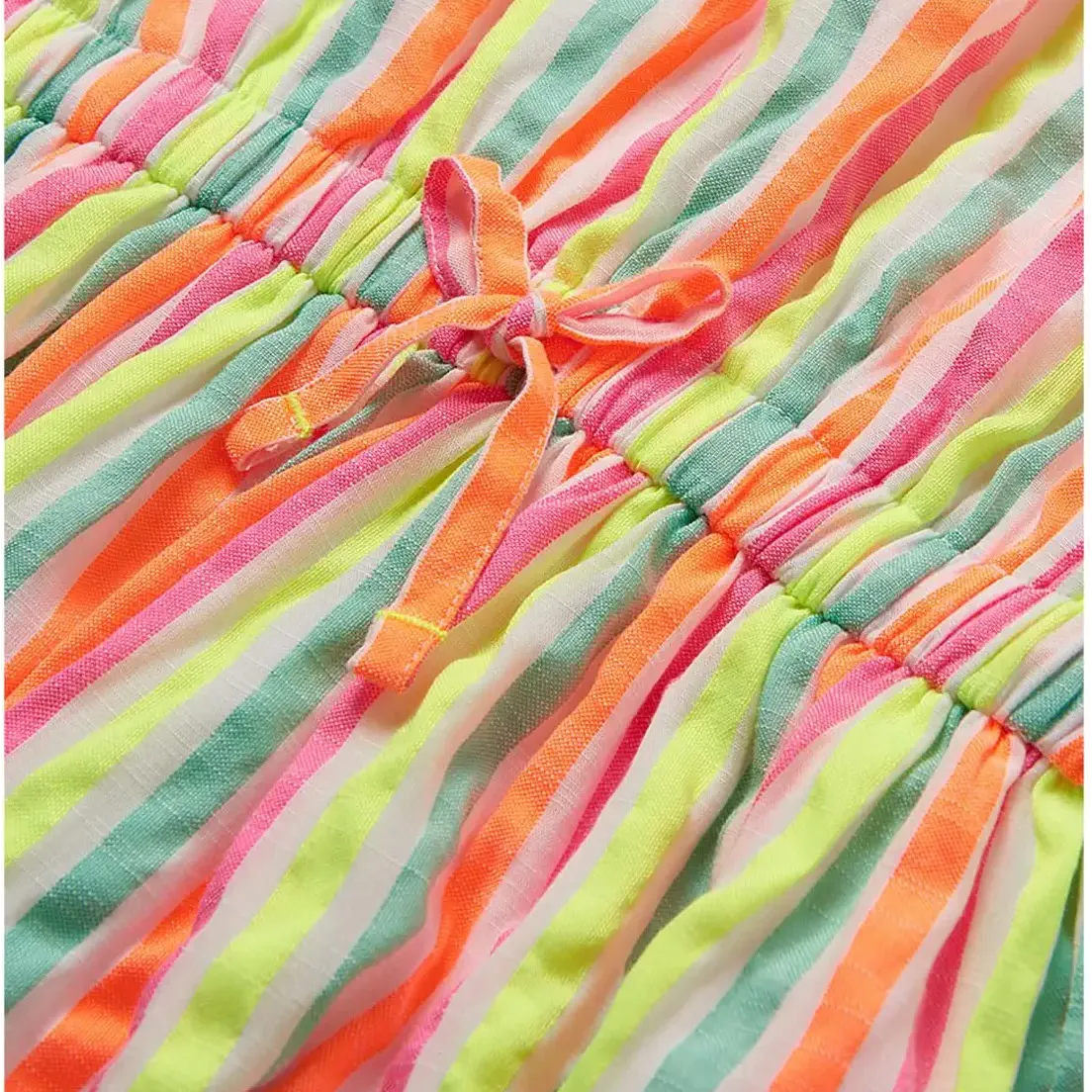 NEON SUMMER STRIPE DRESS