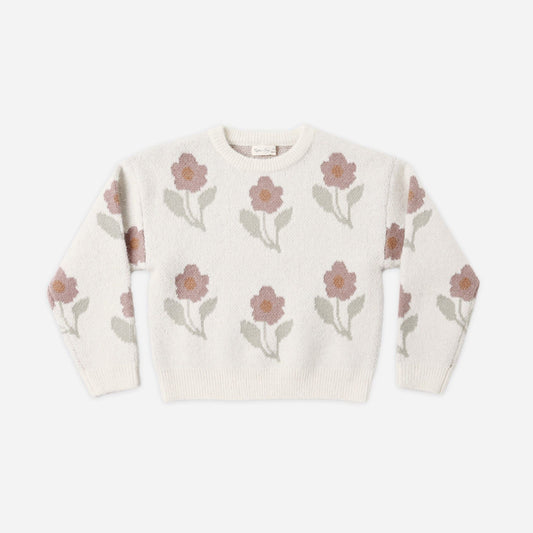 ASPEN SWEATER IVORY FLOWER
