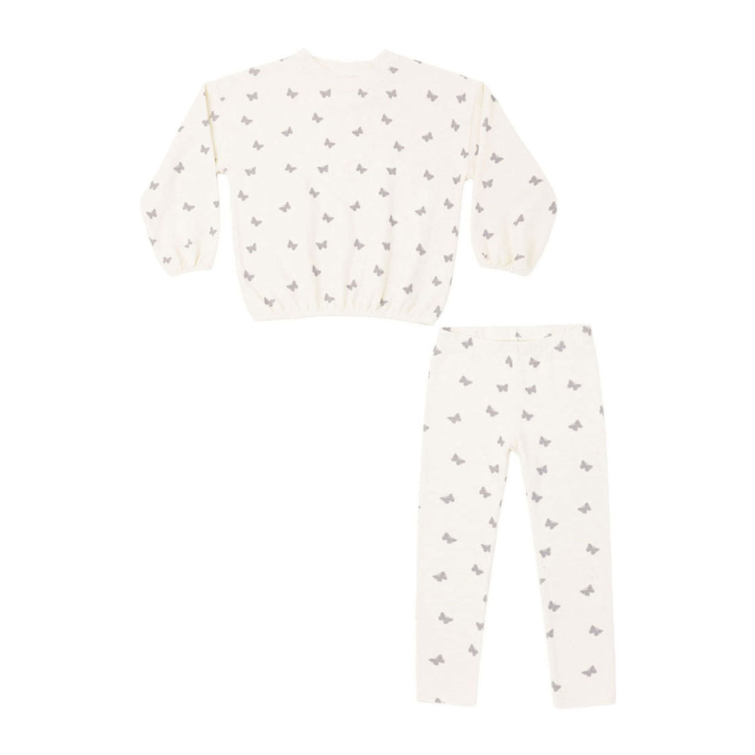 Spongey Knit Set Butterfly Ditsy