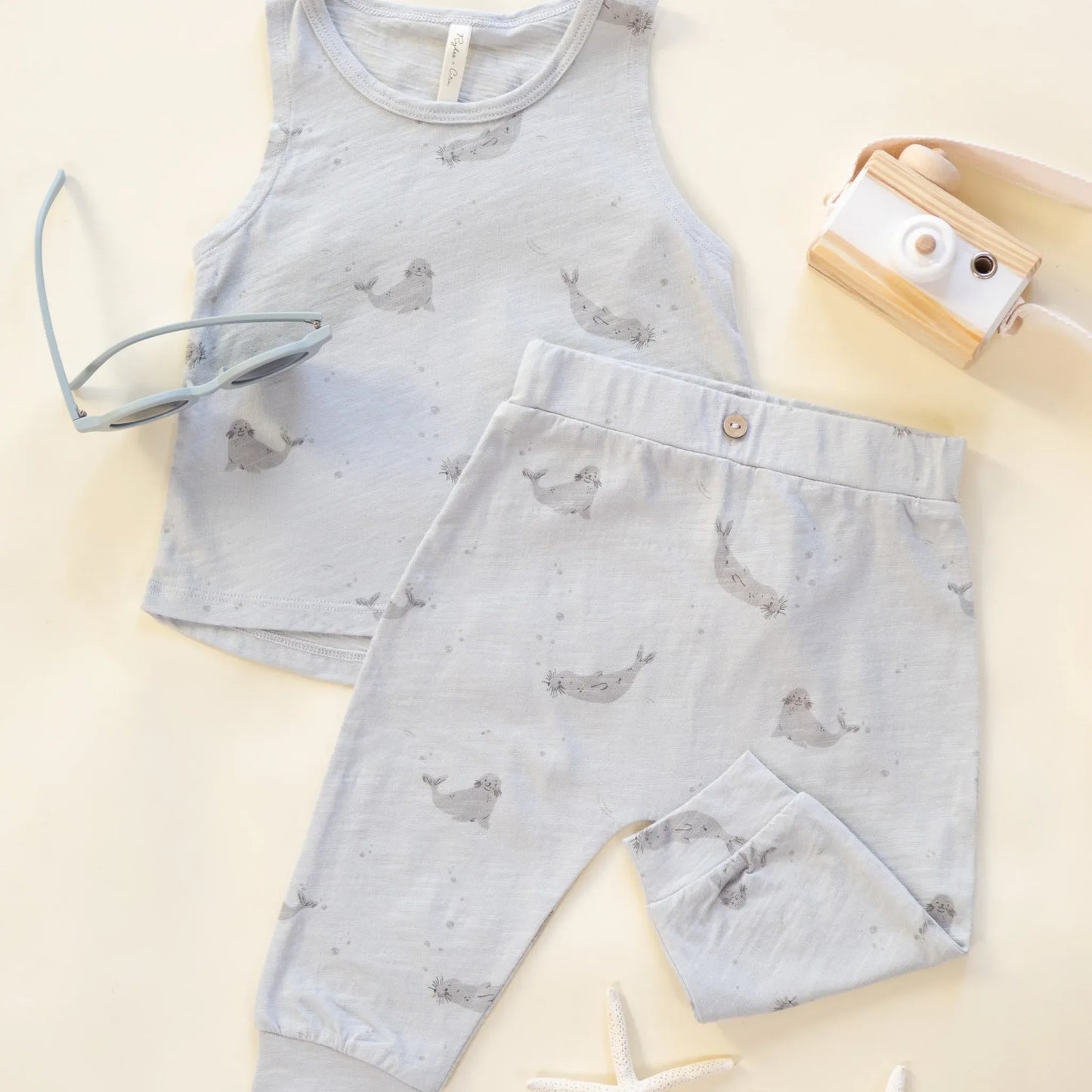 TANK + SLOUCH PANT SET || SEALS