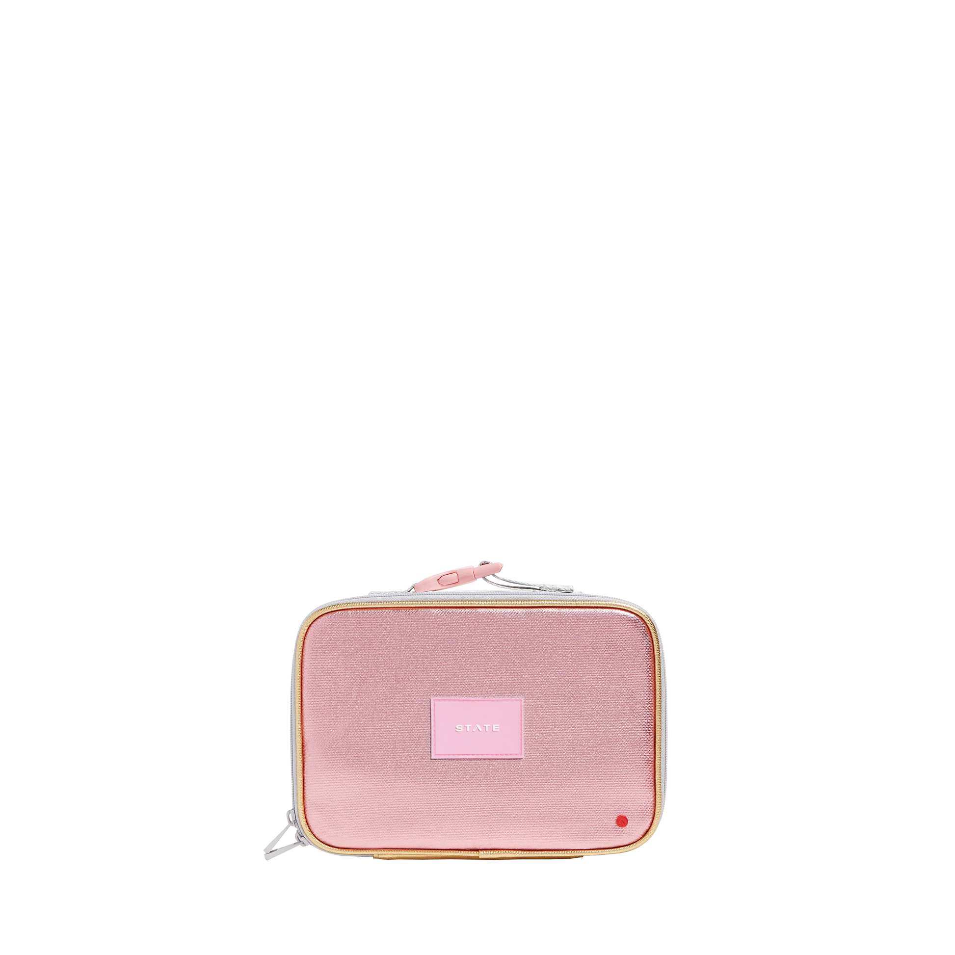 Rodgers Lunch Box - Pink/Silver