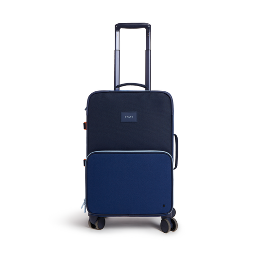 Logan Carry-On Suitcase - Navy