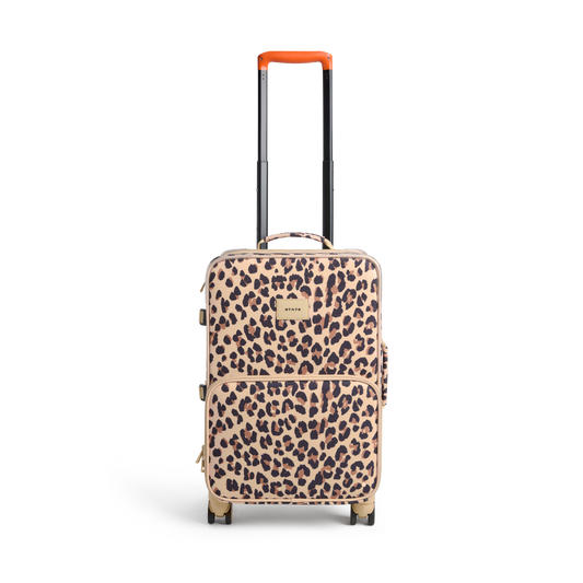Logan Carry-On Suitcase - Leopard