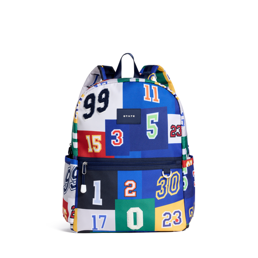 Kane Double Pocket Backpack - Varsity Numbers