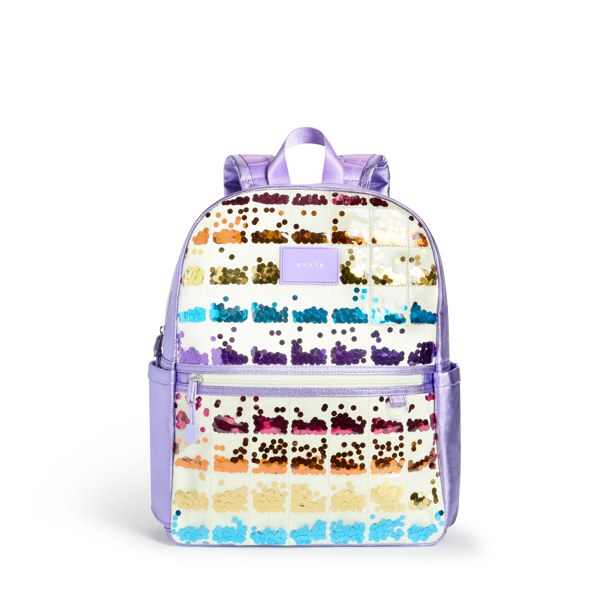 Kane Backpack - Lilac Quilted Sequins