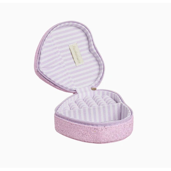ENCHANTED HEART GLITTER JEWELRY BOX