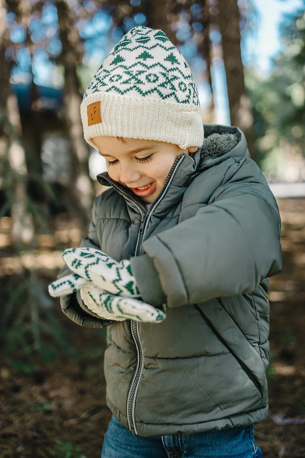 100% ORGANIC COTTON ECRU BEANIE