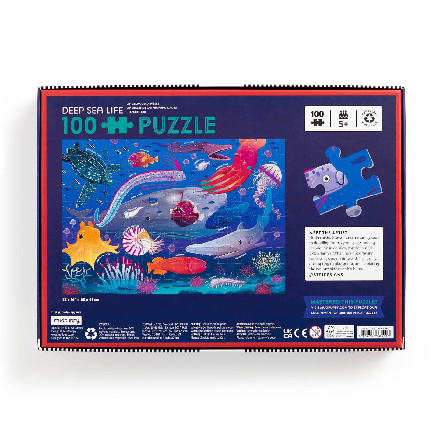 DEEP SEA PUZZLE || 100 PIECE