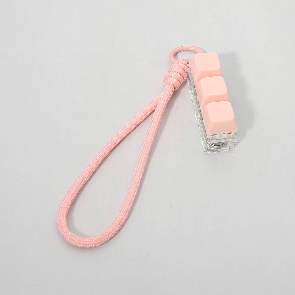 KEYBOARD BAG CHARM || LIGHT UP