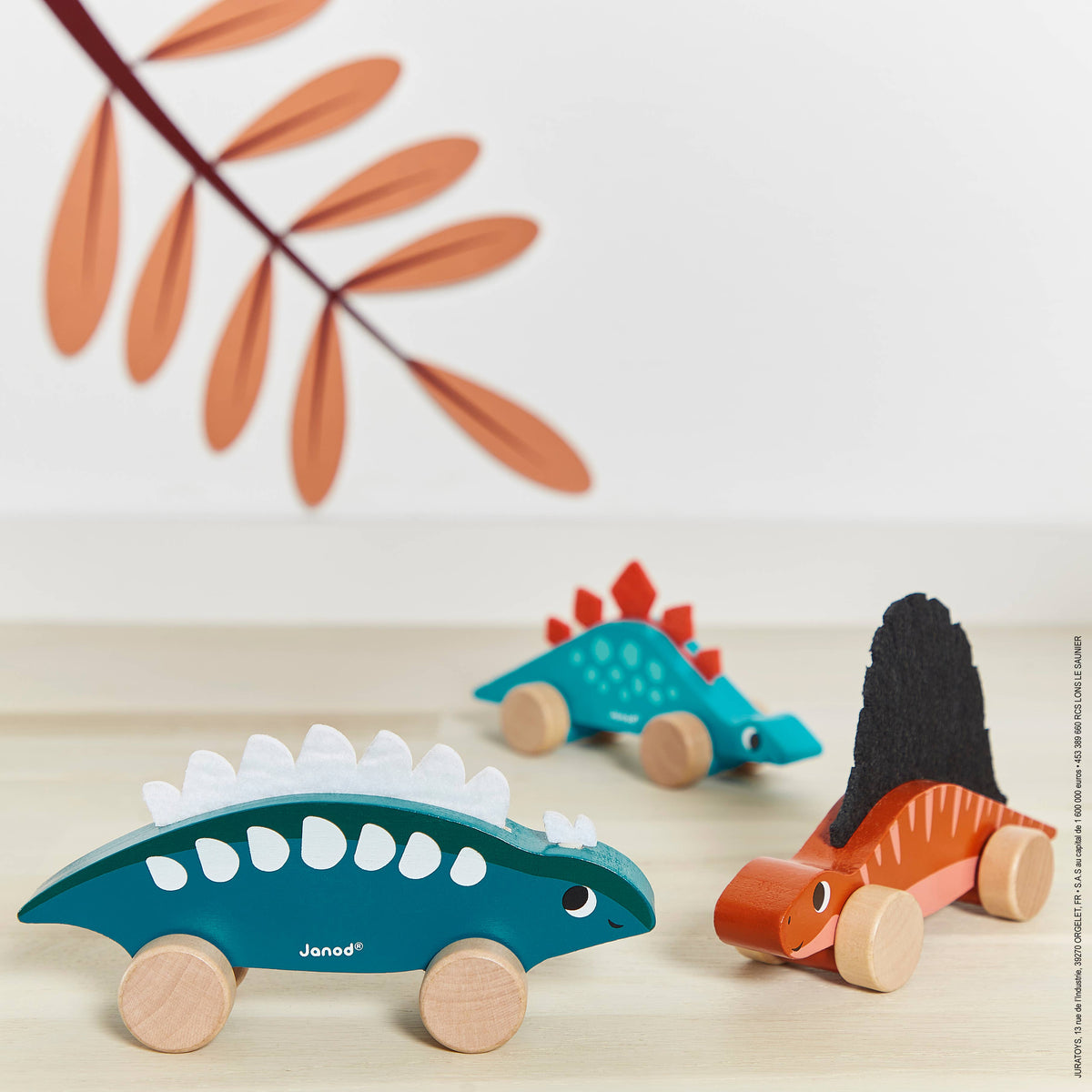 PUSH-ALONG DINOS