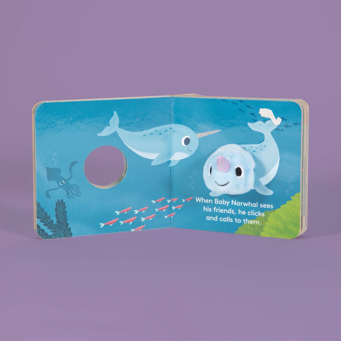 FINGER PUPPET BOOK || BABY NARWHAL