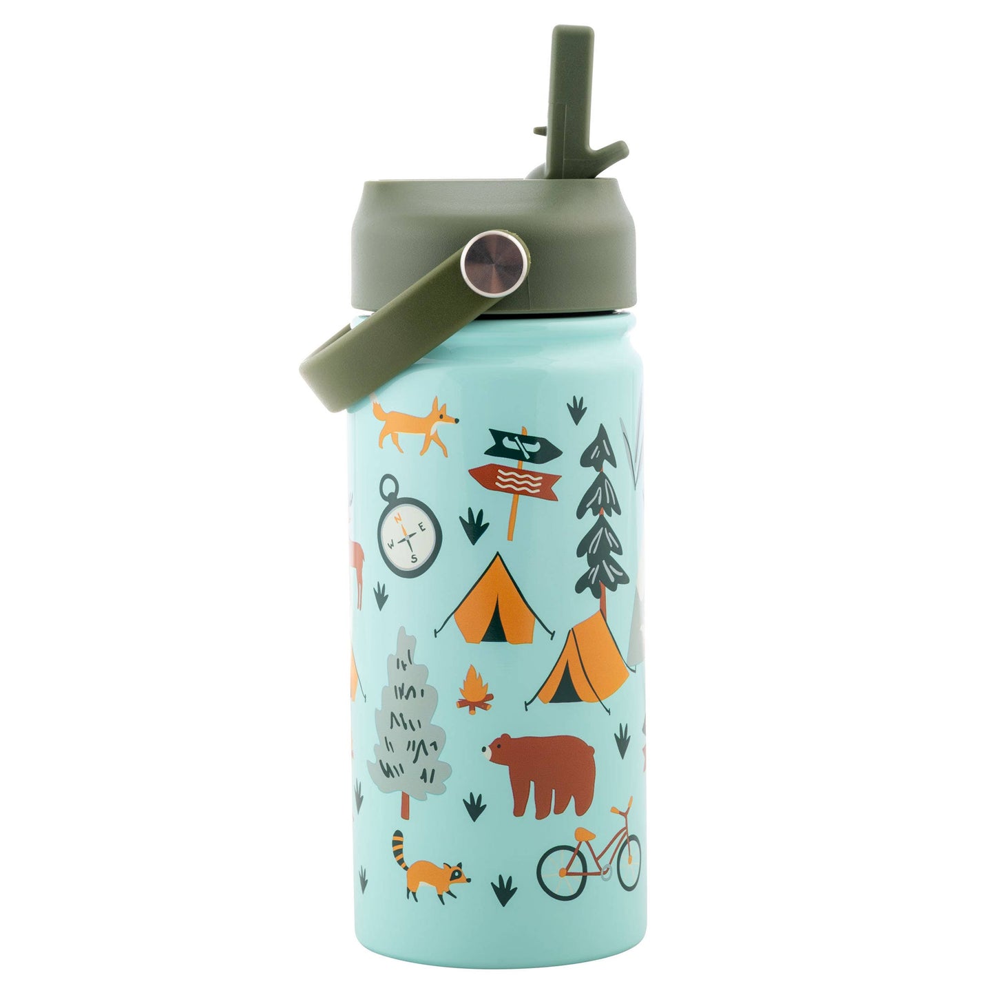 INSULATED SS WATER BOTTLE || MUSHROOM