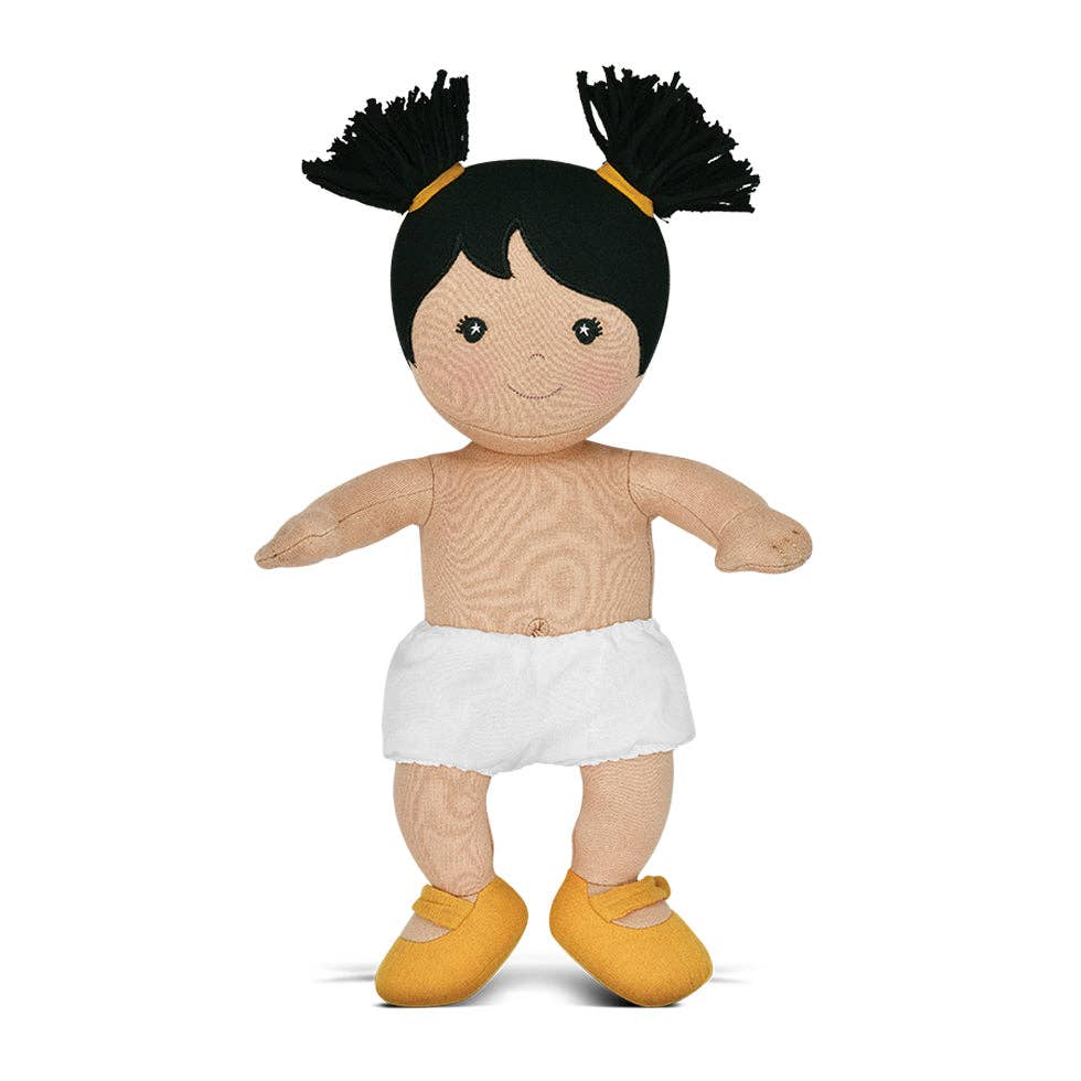 SOFT ORGANIC COTTON BABY DOLL || GWEN