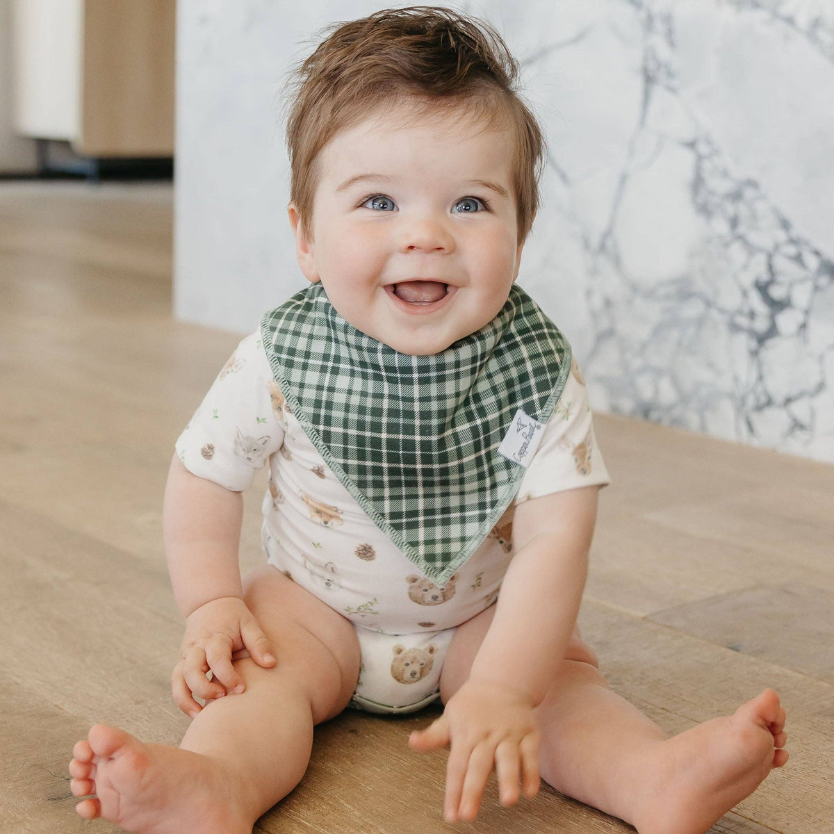 4 PACK BABY BANDANA BIBS || WILDER