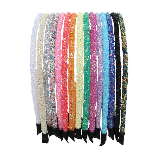 GLITTER ROPE HEADBAND