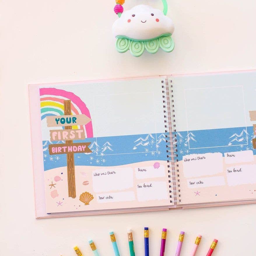 FIRST YEAR BABY BOOK || LITTLE BEACH BABE
