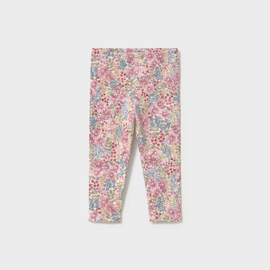PRINTED LEGGINGS || MAUVE