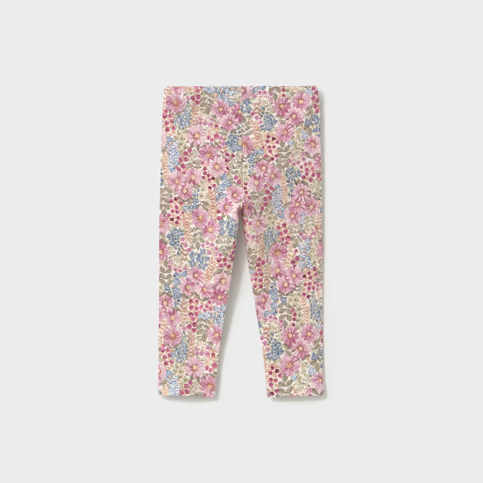 PRINTED LEGGINGS || MAUVE