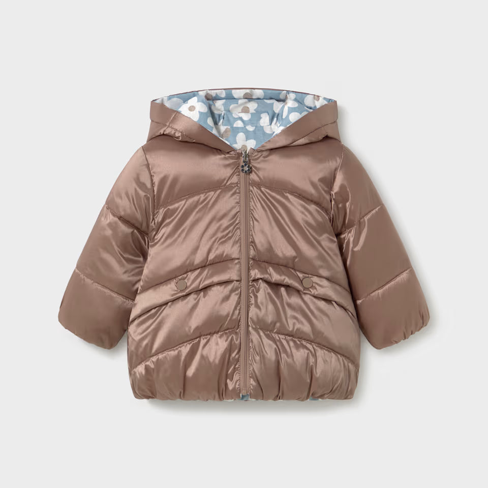 GIRL REVERSIBLE PUFFER JACKET