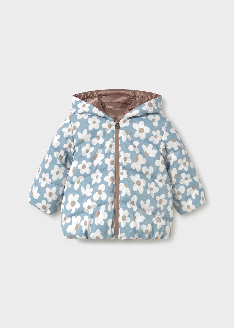 GIRL REVERSIBLE PUFFER JACKET