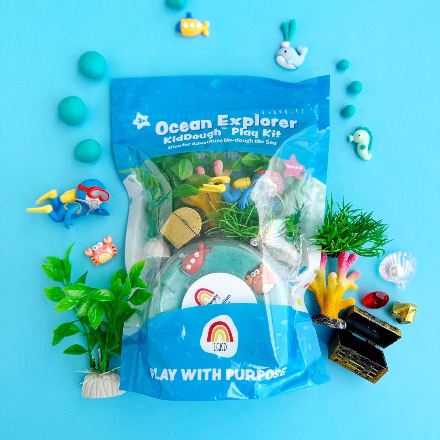 PLAY DOUGH KIT || OCEAN EXPLORER