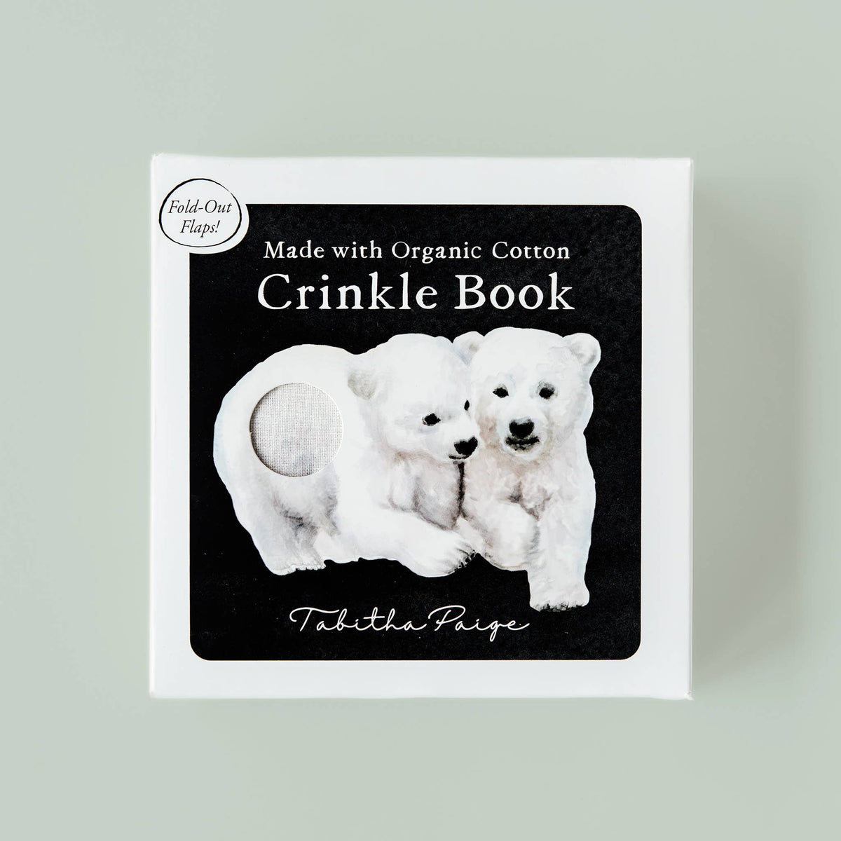ORGANIC TUMMY TIME CRINKLE BOOK