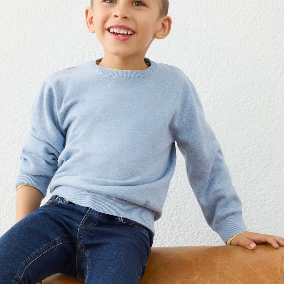 BOY CREWNECK SWEATER || VIVID RAIN