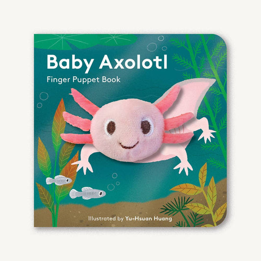 FINGER PUTTET BOOK || BABY AXOLOTL