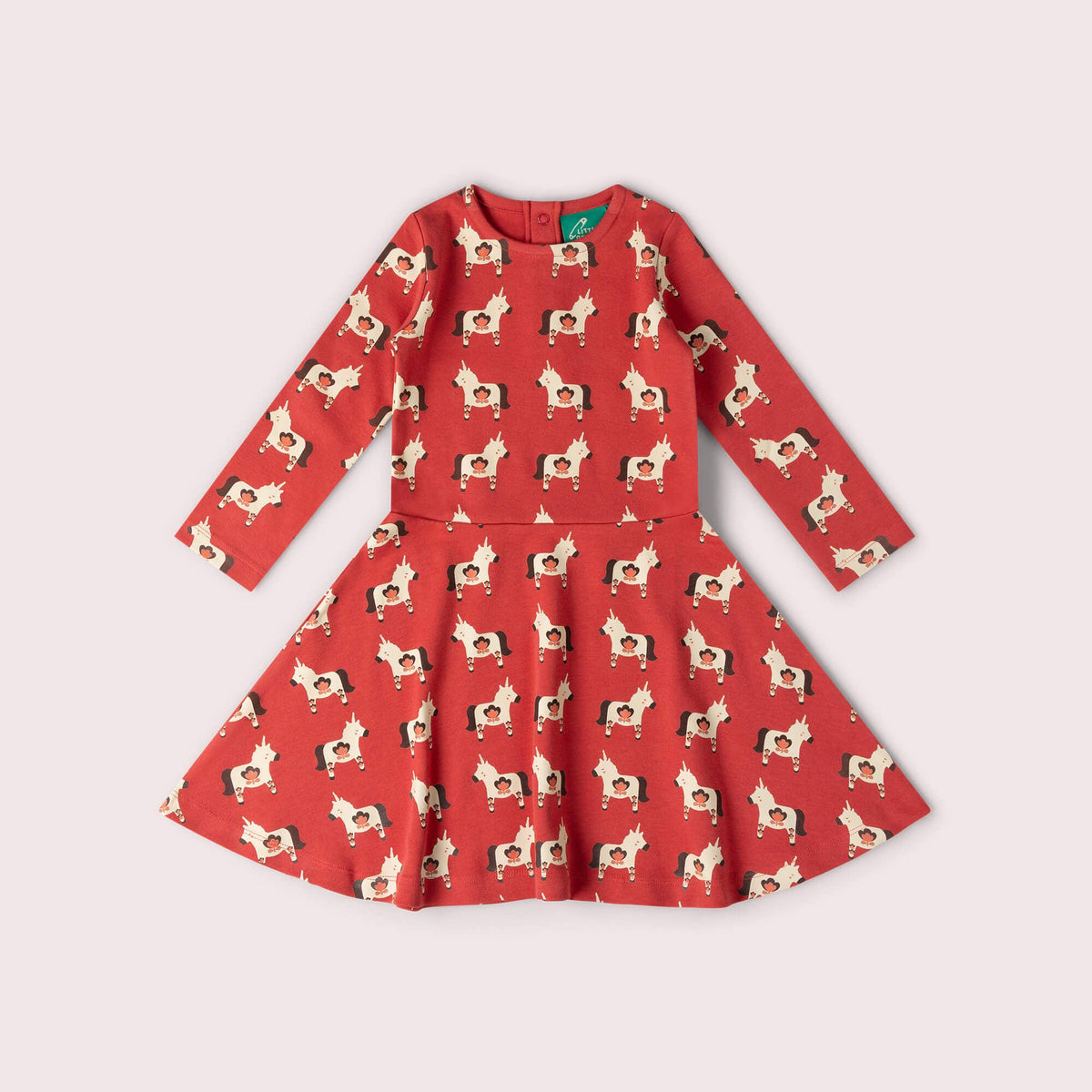 LITTLE UNICORNS L/S SPINNY DRESS