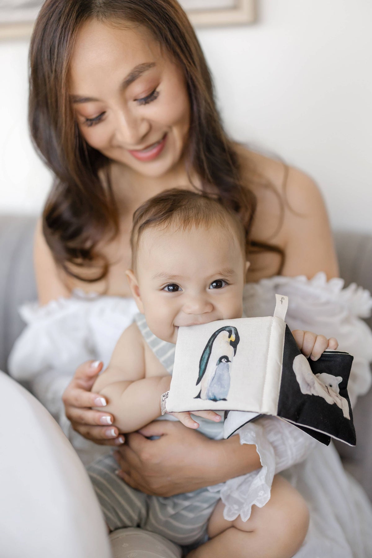 ORGANIC TUMMY TIME CRINKLE BOOK