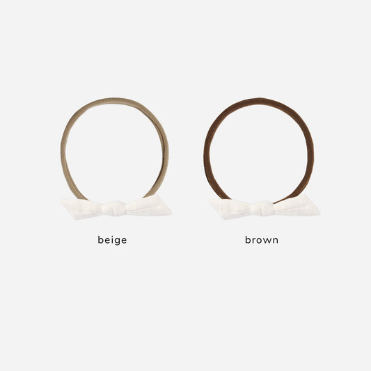 LITTLE KNOT HEADBAND NATURAL
