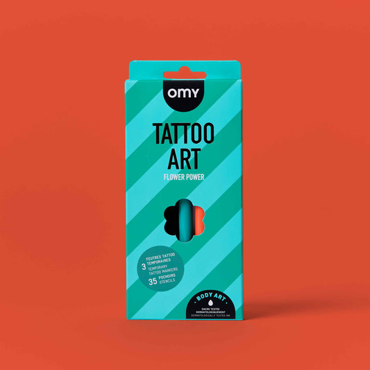 TATTOO ART PENS || FLOWER POWER