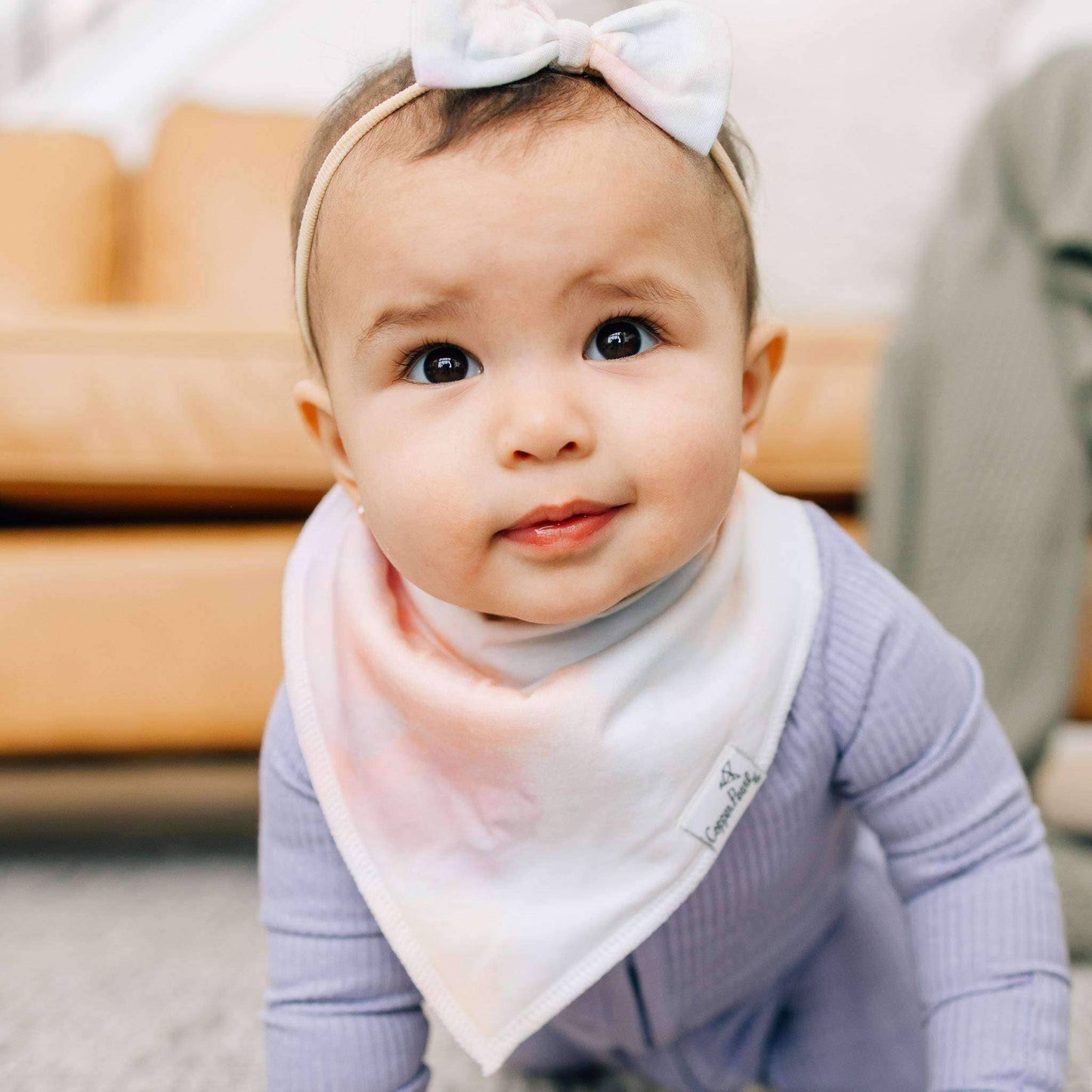 4 PACK BABY BANDANA BIBS || FLORA