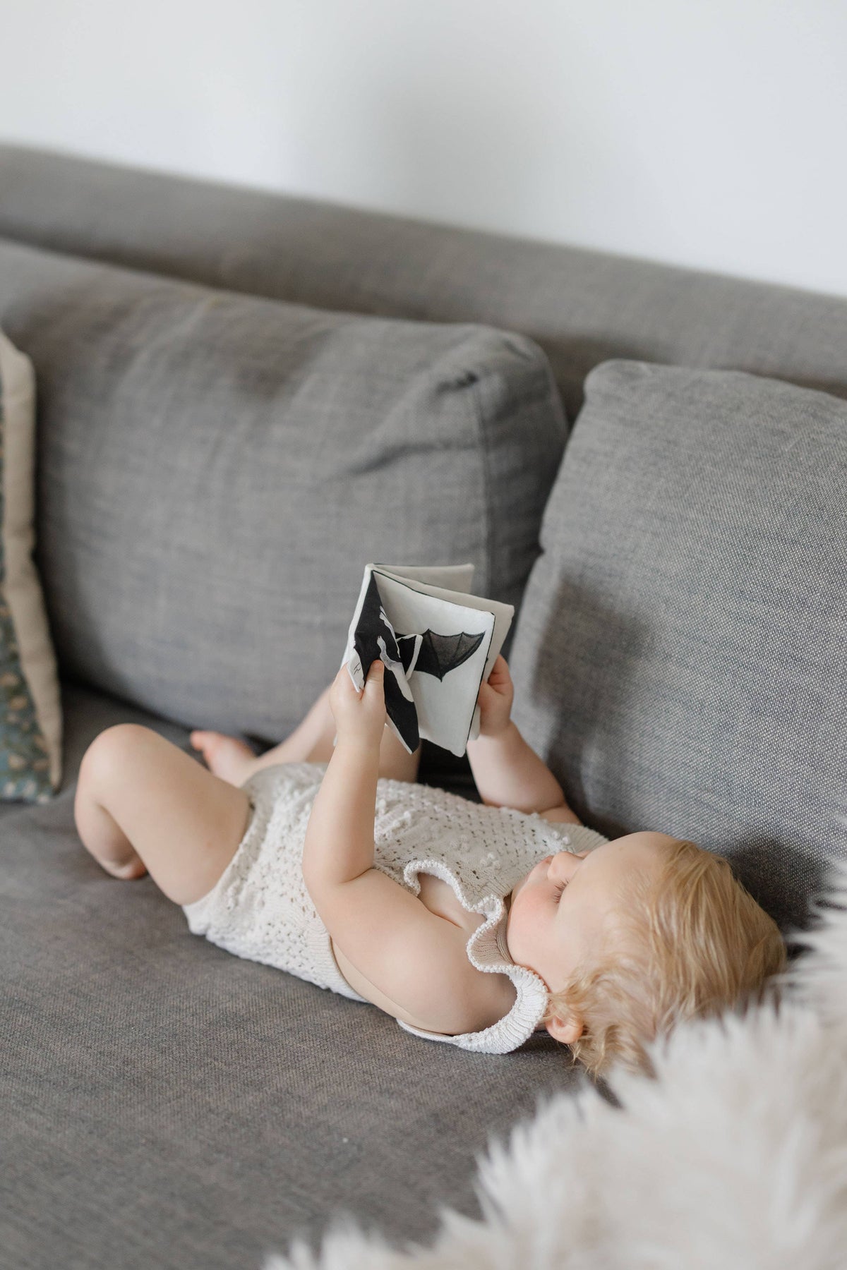 ORGANIC TUMMY TIME CRINKLE BOOK