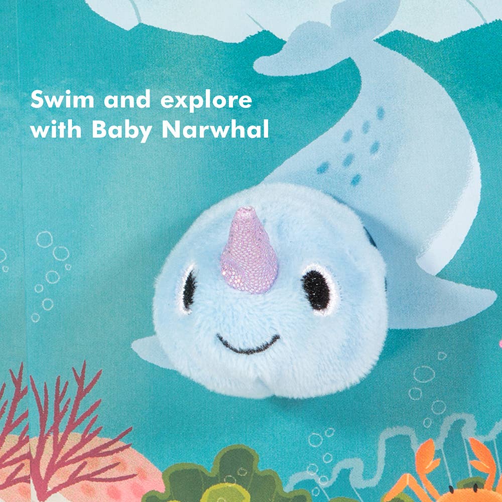 FINGER PUPPET BOOK || BABY NARWHAL