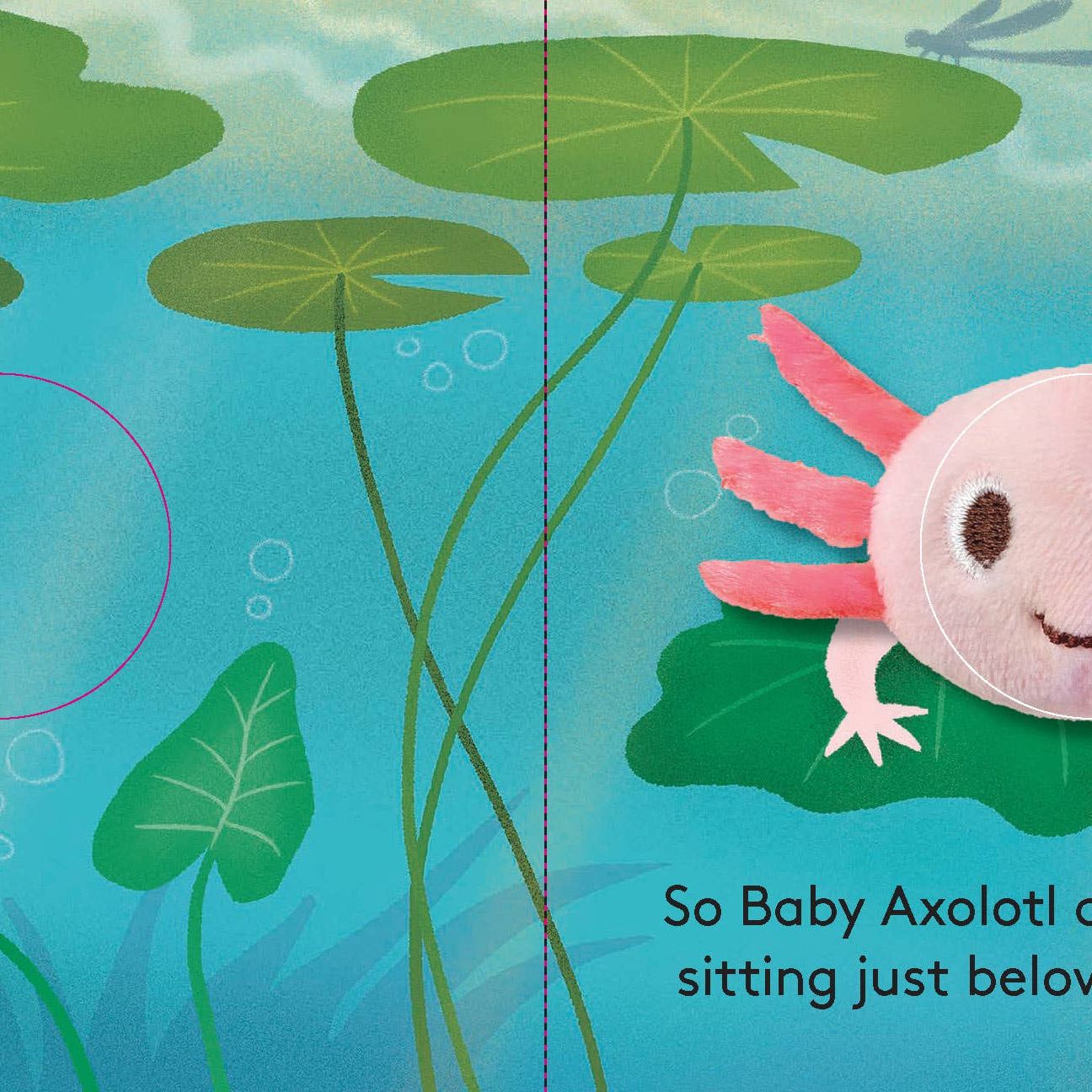 FINGER PUTTET BOOK || BABY AXOLOTL