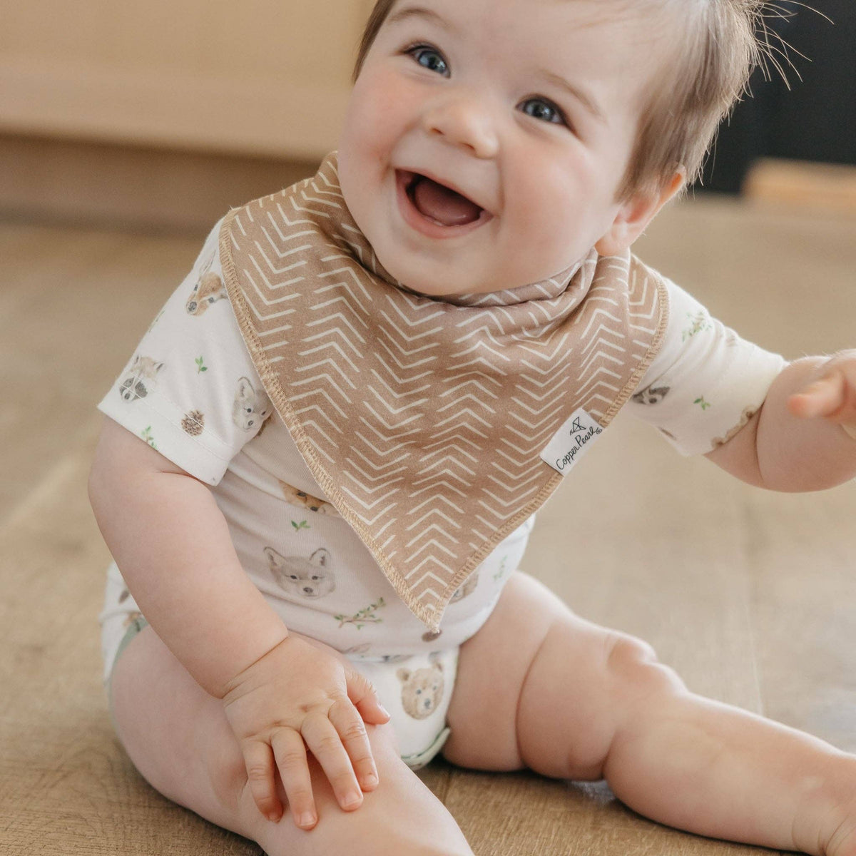 4 PACK BABY BANDANA BIBS || WILDER