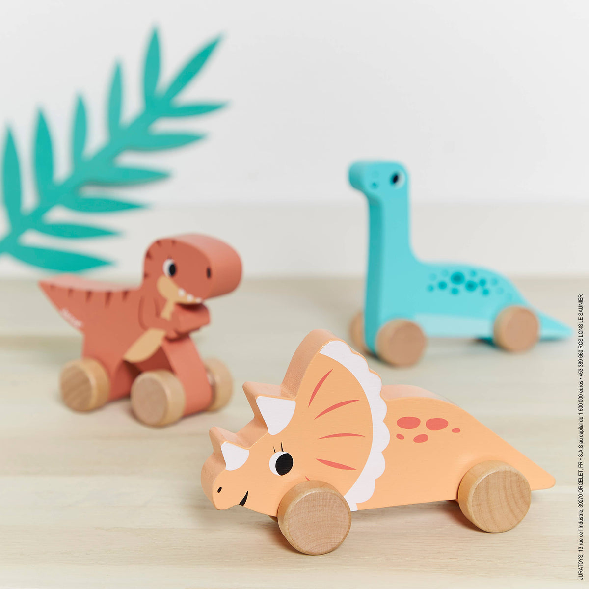 PUSH-ALONG DINOS