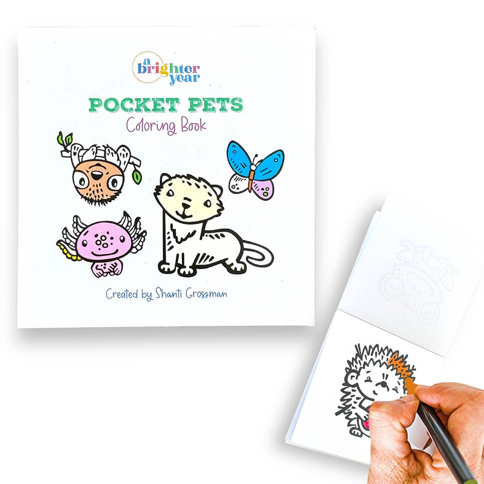 MINI COLORING BOOK || POCKET PETS