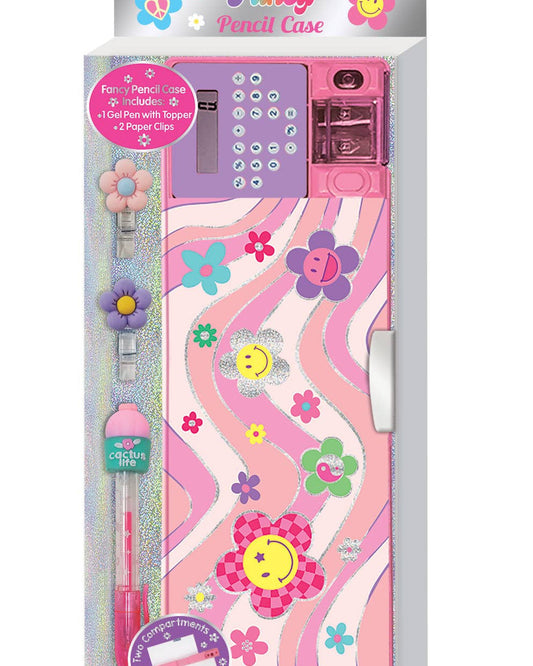 FANCY PENCIL CASE || GROOVY FLOWER