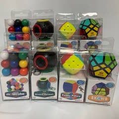 Meffert's Puzzle Keychain 8-Piece Assortment