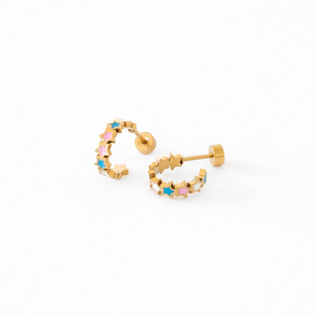 STAR HUGGIE HOOPS