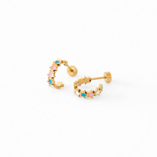 STAR HUGGIE HOOPS