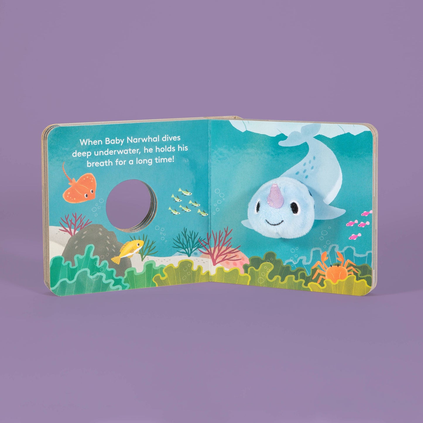 FINGER PUPPET BOOK || BABY NARWHAL