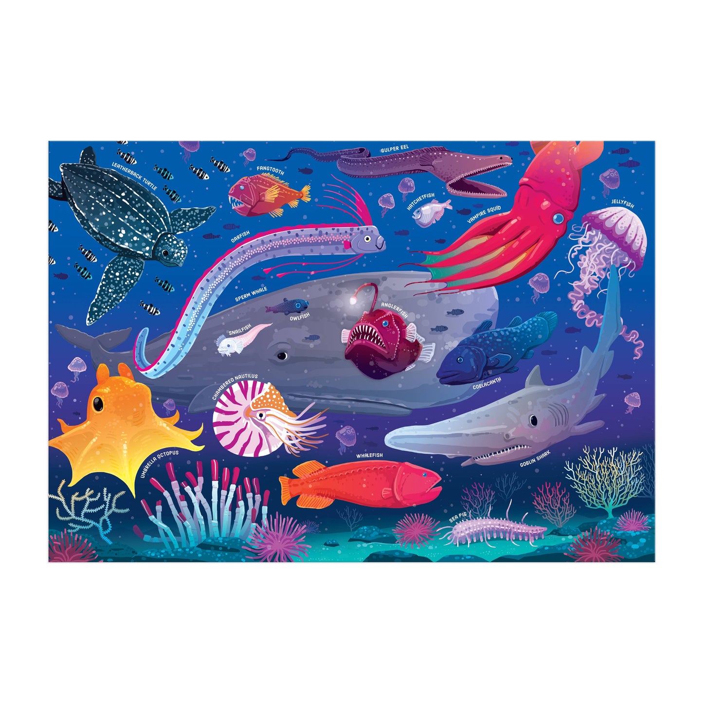 DEEP SEA PUZZLE || 100 PIECE