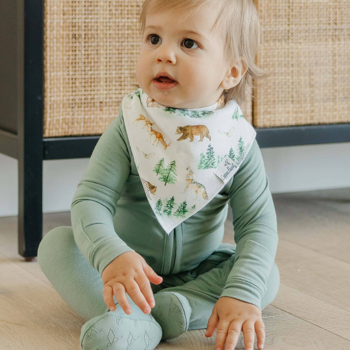 4 PACK BABY BANDANA BIBS || WILDER