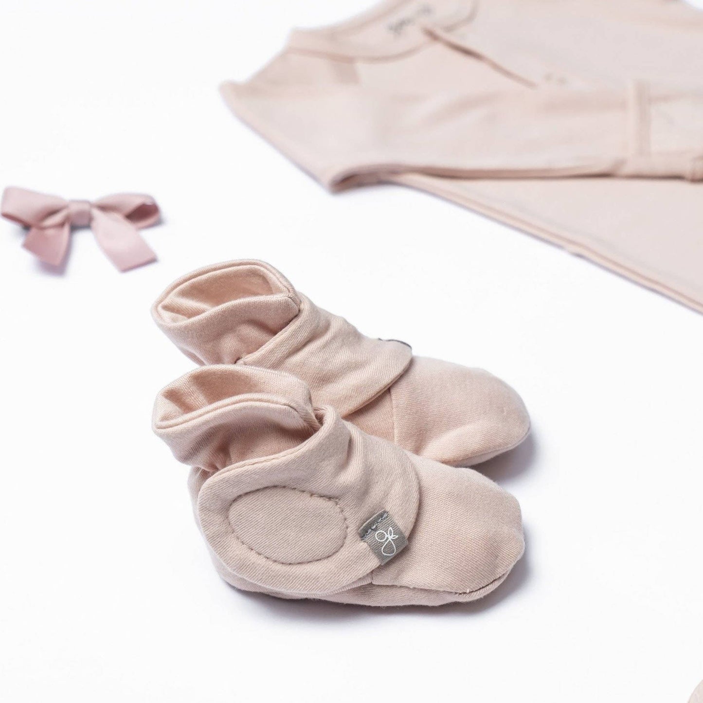 STAY ON MITTS & BOOTS SET || ROSE