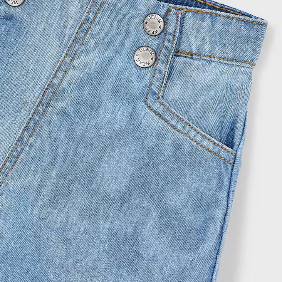 GIRL DENIM SHORT || BERMUDA